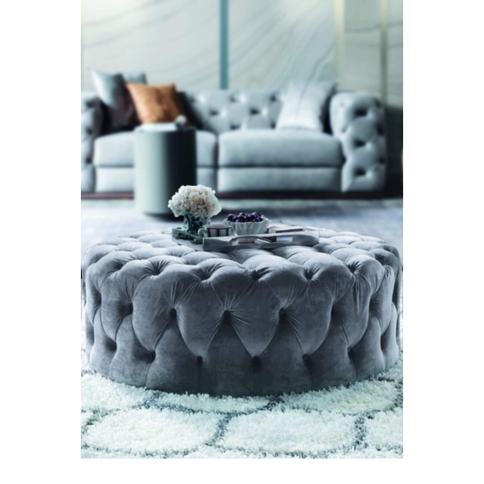 Romossi Luxury Kapitoneli Puf