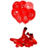 Seni Seviyorum Yazılı 50 li Kalp Balon
