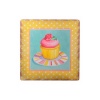 BUFFER® Decotown Duvar Panosu 40*40 Cup Cake Muffin Motifli Duvar Süsü