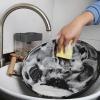 BUFFER® İkisi Bir Arada  Basmalı Pratik Sıvı Sabunluk Pompası ve Bulaşık Yıkama Süngeri Haznesi