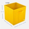 BUFFER® Çok Amaçlı Kullanım Dekoratif Dolap İçi Düzenleyici Organizer Katlanabilir Kutu