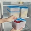 BUFFER® 6 Parça Kapaklı Makinede Yıkanabilen Yiyeceklerin Tazeliğini Koruyan Saklama Kapları