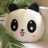BUFFER® Kalpli Yanaklı Sevimli Panda Yastık