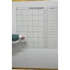 BUFFER® Aylık Planlayıcı Manyetik Duvar Stickerı Takvim Plan Çizelgesi