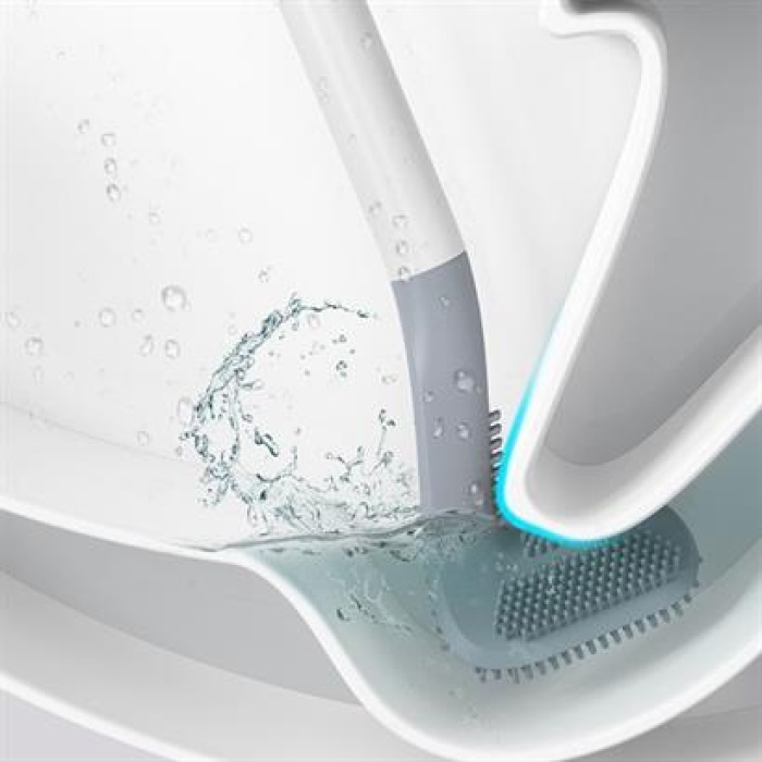 BUFFER® Golf Tasarımlı Silikon WC Klozet Mutfak Temizlik Fırçası Kanca Hediyeli