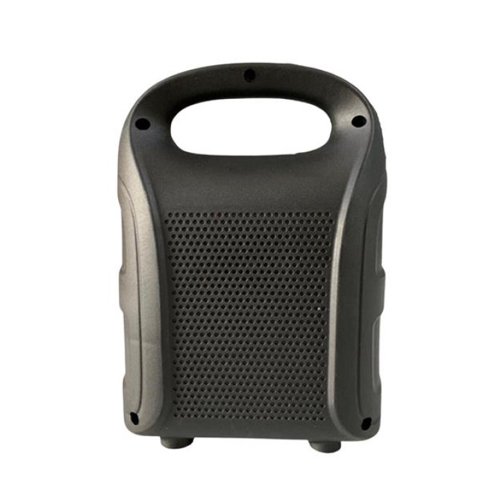 Tutmalı Mini Hoparlör Işıklı Taşınabilir Bluetooth Wireless Radyolu Sd Kart ve USB Girişli Hoparlör