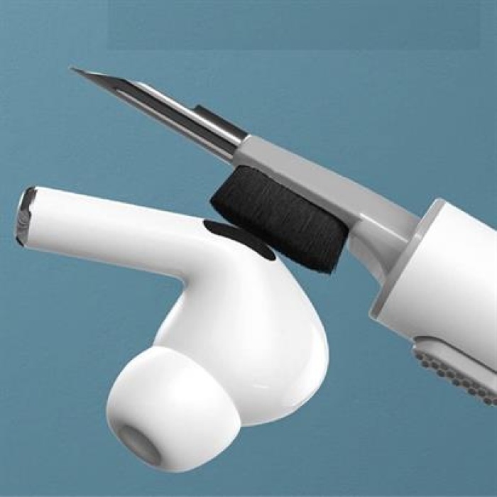 BUFFER®  Çok Amaçlı Yumuşak Fırçalı Kablosuz Kulaklıklar İçin Kulaklık Temizleme Kiti
