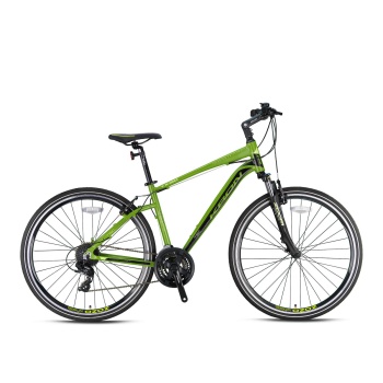 Kron tx 150 24 vites 18 kadro H.disk(mat haki açık sarı siyah)