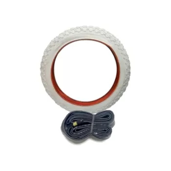 Anlaş IRC 20x1,75 Dış Lastik Beyaz iç lastik hediyeli