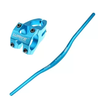 Wake Alüminyum 31.8 780mm Riser Mtb Gidonu + Gidon Boğazı Seti
