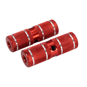 Çelik Basamak - MTB, Aluminyum, Siyah/mavi/kırmızı