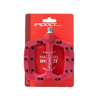 Impact Pedal - COMP, Plastik, Tek Rulmanlı, Kırmızı
