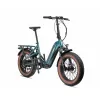 Kron Loop Coaster E-Fold 20 Elektrikli Katlanır Bisiklet yeşil-gri