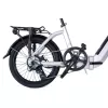 Alba Fold X Premium E-Bike 36V 12.8Ah Batarya, H.Disk Fren 1x8 Vites 20 Jant Renk:Antrasit-gri