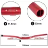 Wake Alüminyum 31.8 780mm Riser Mtb Gidonu + Gidon Boğazı Seti