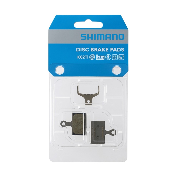 Shimano Disk Fren Balatası Resin K02TI Yay/Pim dahil 1 çift
