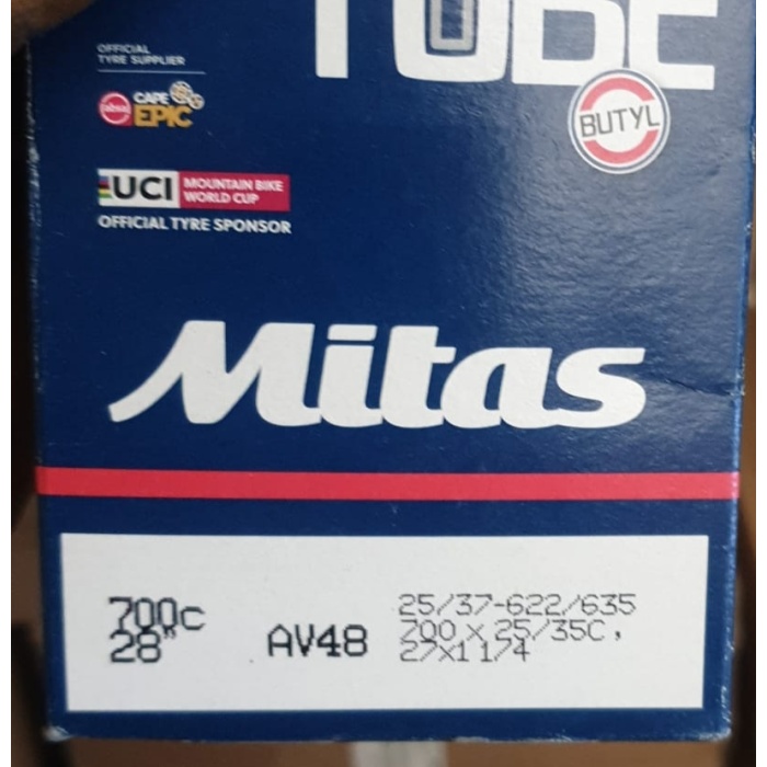 Mitas 700x25/35c av 48 İç Lastik