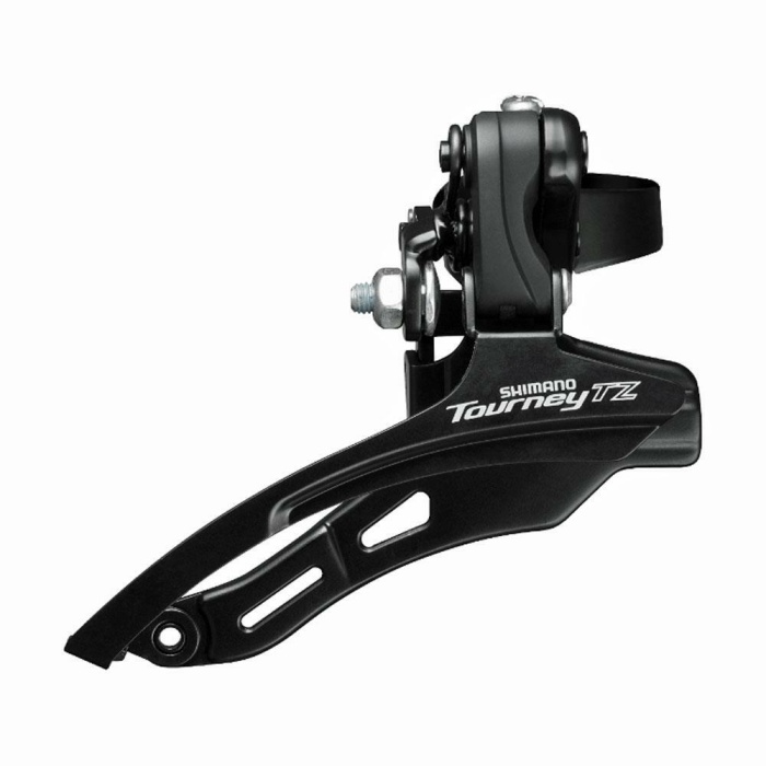 Shimano tourney  TZ Ön Aktarıcı FD-TZ500-DS6 Üçlü Alttan Salınımlı Kelepçe-tipi M (31,8 mm)