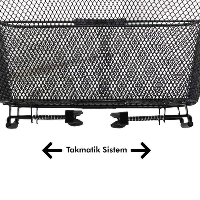 Arka Sepet - BK-106R, Takmatik, Demir