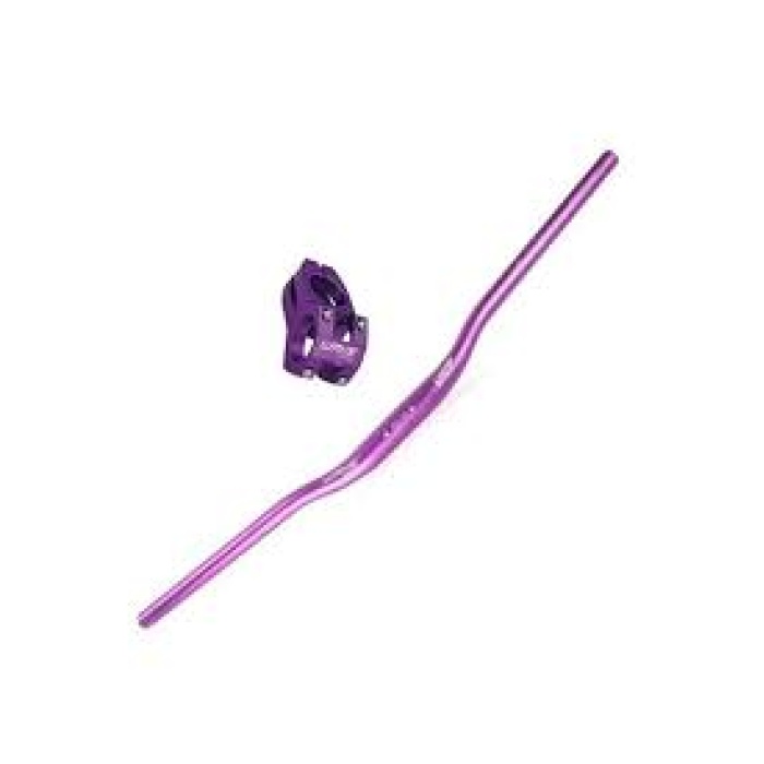Wake Alüminyum 31.8 780mm Riser Mtb Gidonu + Gidon Boğazı Seti
