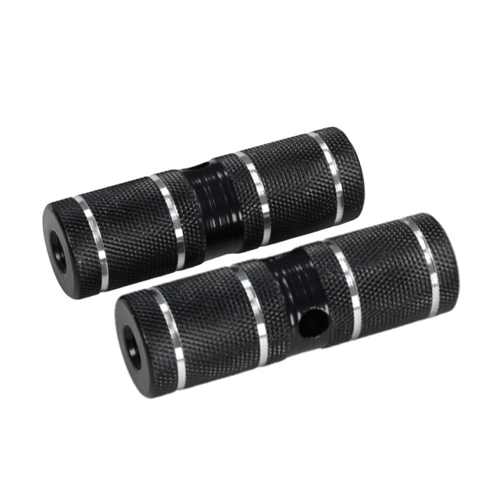 Çelik Basamak - MTB, Aluminyum, Siyah/mavi/kırmızı