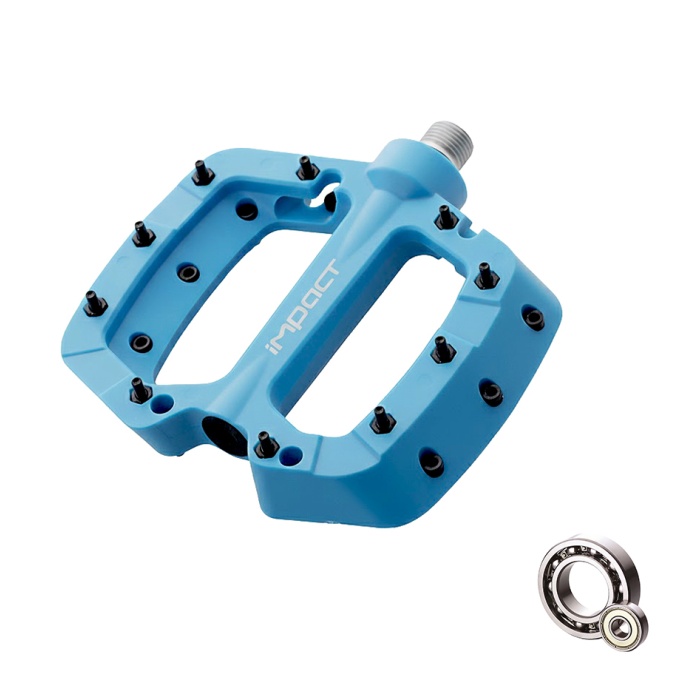 Impact Pedal - COMP, Plastik, Tek Rulmanlı, Mavi