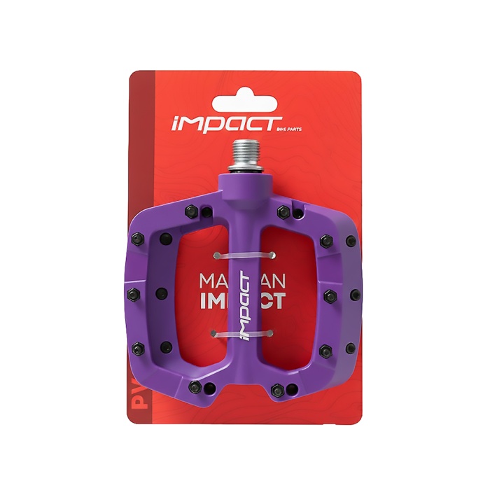 Impact Pedal - COMP 2, Plastik, Çift Rulm., Mor