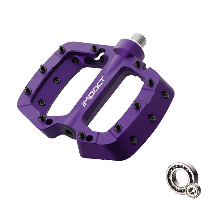 Impact Pedal - COMP 2, Plastik, Çift Rulm., Mor