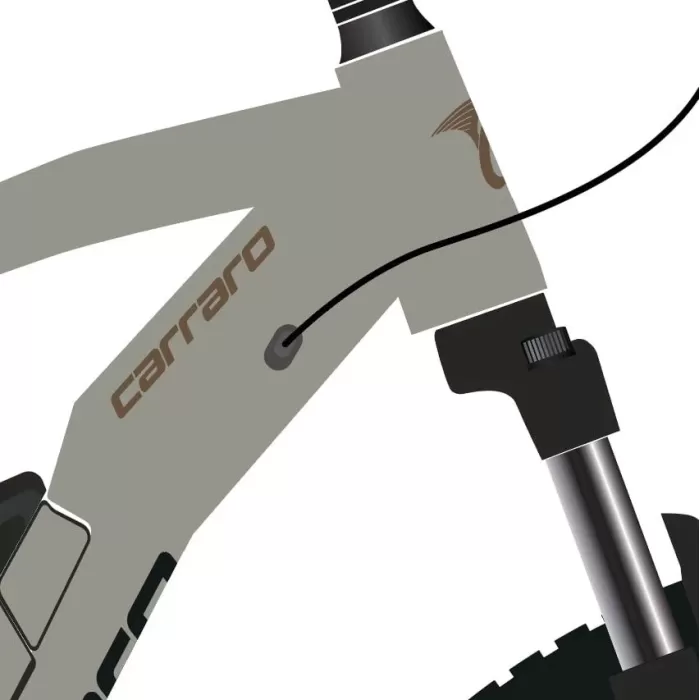 Carraro Kıfuka E7 27.5 Jant  11-Vites H.disk 44 Kadro Elektrik Destekli Bisiklet