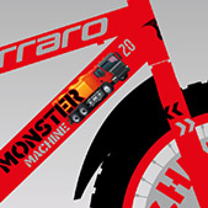 Carraro Monster 20 Jant  V.Fren Alüminyum Gövde Çocuk Bisikleti