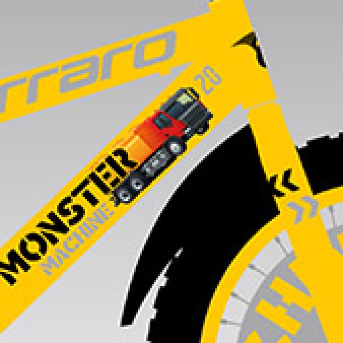 Carraro Monster 20 Jant  V.Fren Alüminyum Gövde Çocuk Bisikleti