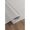 Natura Premium Kalite Kaymaz Tabanlı Doğal Yıkanabilir Kilim Oturma Odası Balkon Bahçe Mutfak Kilim BK102-Kemik