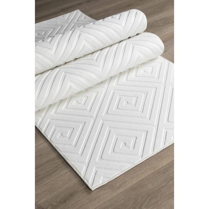 Hermes Delux Halı Oturma Odası, Mutfak, Antre, Koridor Halısı Krem