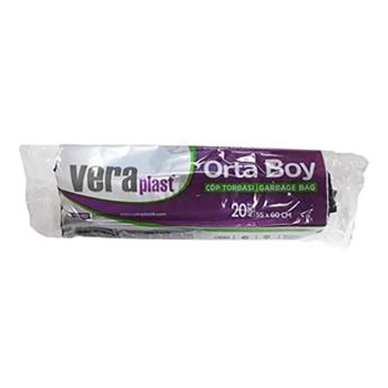 VERA ÇÖP POŞETİ ORTA BOY STANDART 55*60 20 Lİ