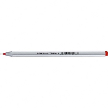 PENSAN TÜKENMEZ TRİBALL 1 MM 01003 KIRMIZI