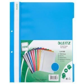 LEITZ TELLİ DOSYA L-4189 A.MAVİ 50 Lİ PAKET