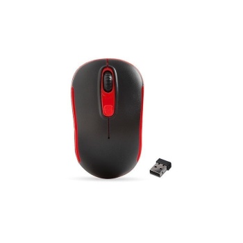 EVEREST SM-804 SİYAH/KIRMIZI KABLOSUZ USB MOUSE