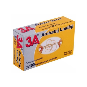 3A 1067 ARK KAUÇUK LASTİK 50 GR KUTULU