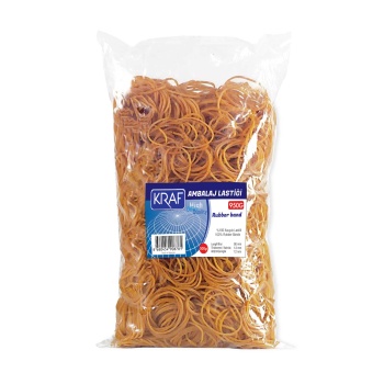 KRAF AMBALAJ LASTİĞİ %100 KAUÇUK 500GR 950G
