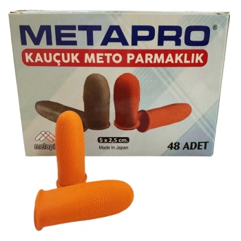 METAPRO KAUÇUK METO PARMAKLIK TURUNCU 303