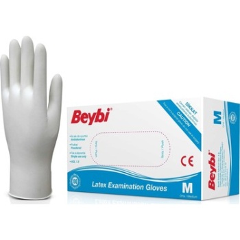 BEYBİ LATEKS PUDRALI ELDİVEN 100 LÜ M BEDEN