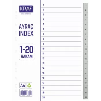 KRAF SEPERATÖR 1020 1-20 RAKAM