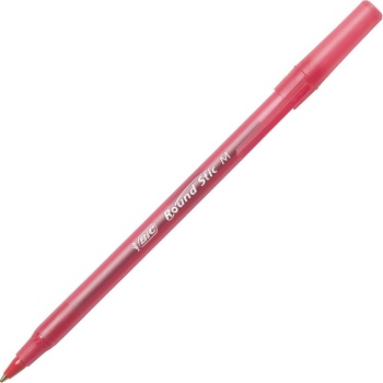 BIC TÜKENMEZ KALEM ROUND STIC KIRMIZI 962555