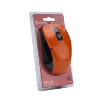 EVEREST SM-258 USB TURUNCU 1200dpi OPTİK KABLOLU MOUSE