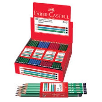 FABER KURŞUN KALEM KOŞELİ MERCANLI (2160) 1052160000