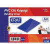 KRAF 512G A4 ŞEFFAF CİLT KAPAĞI 160 MİC 100LÜ PAKET