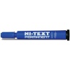 HI-TEXT PERMANENT MARKER KESİK UÇLU MAVİ 830 PC
