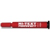 HI-TEXT PERMANENT MARKER KESİK UÇLU KIRMIZI 830 PC