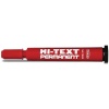 HI-TEXT PERMANENT MARKER KESİK UÇLU KIRMIZI 830 PC