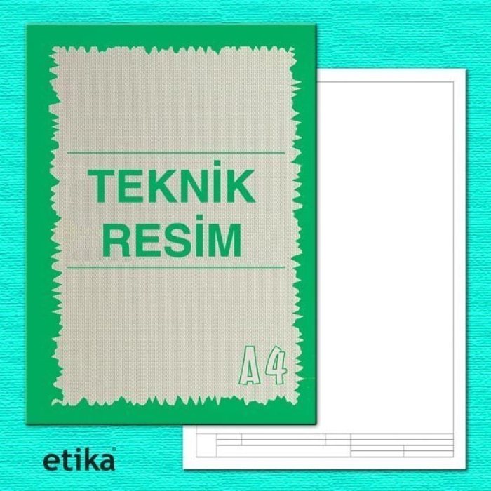 TURİ TEKNİK RESİM BLOK A4